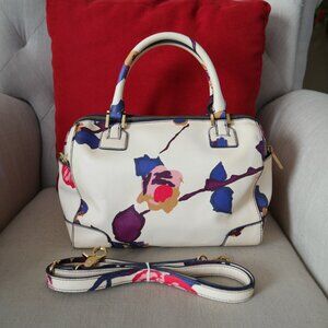 Tory Burch Colorful Brushed Leather duffel/crossbody handbag